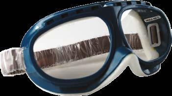 zorník uzavřené ochranné brýle nepřímá a částečně přímá ventilace zorníku velký čirý