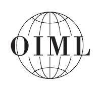 MEDZINÁRODNÉ OIML R 76-2 ODPORÚANIE Vydanie 2007 (E) Váhy s neautomatickou innosou as 2: Formulár protokolu o skúške Instruments de pesage à fonctionnement non