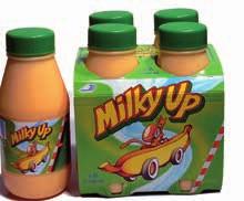 0,33 l Delicade 1 47008700 Milky Up 4pack banán 0,5 l 47009000 Milky Up 4pack vanilka