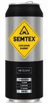 47004800 Semtex 0,25 l original 47064100 Semtex 0,5 l original NOVINKA Semtex 0,5 l bez cukru 47081100 Semtex 0,5 l forte 46084100 Semtex 0,5 l cactus 46095200 Semtex 0,5 l granát NEALKOHOLICKÉ