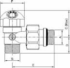 rozměr: G3/8, G1/2 Povrchová úprava: niklovaný Těsnění na závitovém připojení TS 110CDR-1 DN 10 3/8 10 208,00 TS 110CDR-1 DN 15 1/2