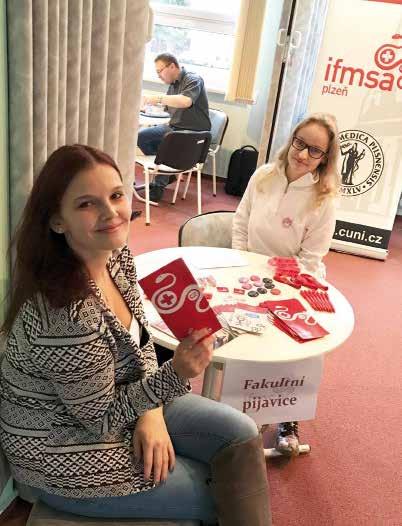 Naši studenti medicíny mohou přijít darovat krev v rámci tohoto projektu dvakrát ročně, a to vždy v zimním i letním semestru.