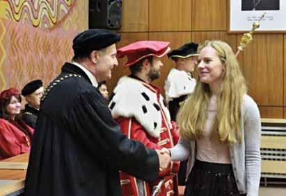 Imatrikulace nových studentů Slavnostní přijetí studentů prvních ročníků do akademické obce