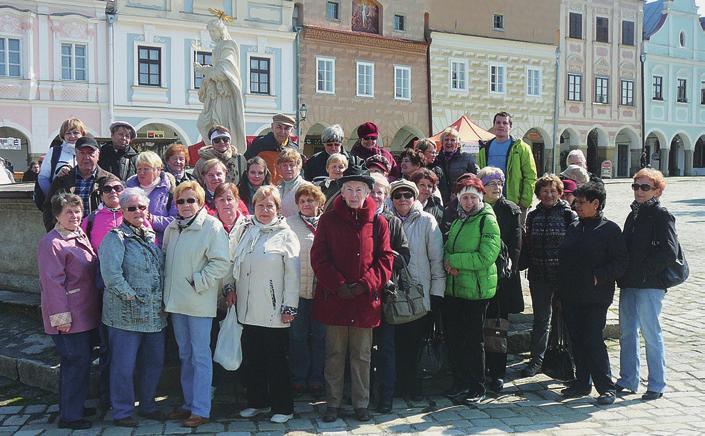 Uskutečnil se v poslední dubnovou sobotu. Telč je právem zapsána na Seznam světového dědictví UNESCO. Krásné fasády domů, dlouhá podloubí poskytující v letních dnech chladivý stín.