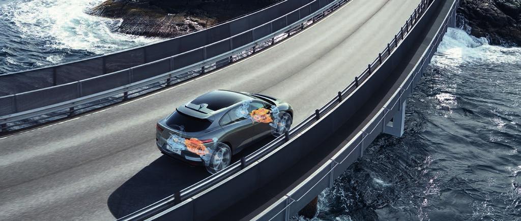Rozdělování točivého momentu brzdnými zásahy (Torque Vectoring by Braking, TVbB) za pomoci brzdné síly nezávisle zpomaluje přední nebo zadní vnitřní kolo, čímž pomáhá předcházet nedotáčivosti a