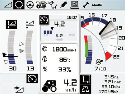 V deseti stupních přizpůsobuje DYNAMIC POWER výkon motoru v rozsahu částečného zatížení vždy perfektně k daným pracovním podmínkám. Tak pracujete vždy v nejefektivnějším otáčkovém rozsahu.