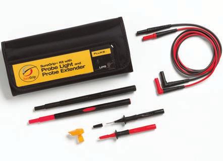 Světlo sondy L200 Měřicí sondy SureGrip TP220 Měřicí kabely SureGrip TL224 Nástavce sondy TP280