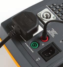 kva Zátěžový proud zařízení Sedmisegmentový přizpůsobený LCD displej Barevný displej s bodovou maticí Podsvícení USB port pro tisk USB port (ukládání a stahování) Výstup pro externí tiskárnu Čelní
