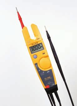 ELEKTRICKÉ ZKOUŠEČKY Elektrické zkoušečky Fluke T5 Zkoušečky napětí, spojitosti a proudu Fluke T5-1000 a T5-600 Vynikající přístroj pro řešení problémů a měření K