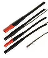 Automatický výpočet polarizačního indexu a dielektrické absorpce (model 1507) Vícenásobné testovací napětí: 50 V, 100 V, 250 V, 500 V, 1 000 V (model 1507) Sonda s dálkovým ovládáním pro rychlé