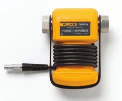PŘÍSTROJE PRO PROCESNÍ KALIBRACI Tlakové kalibrátory Fluke Elektrické tlakové kalibrátory Fluke 719 a 719PRO Elektrické čerpadlo umožňuje tlakové čerpání jednou rukou Přesnost měření tlaku 0,025 %