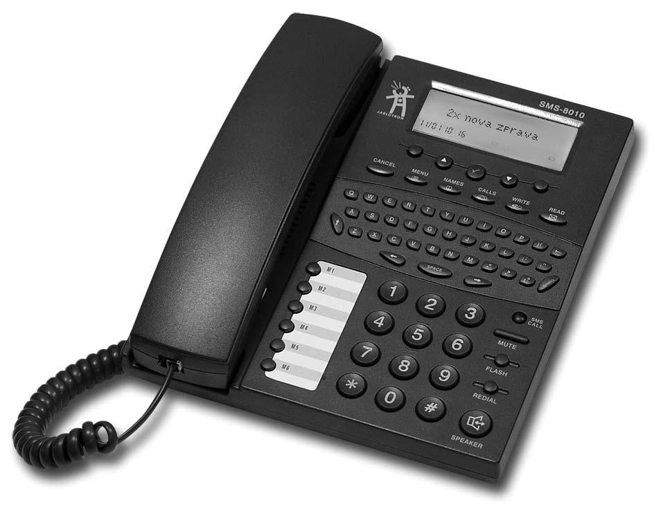 SMS-8010 SMS telefón Pohodlné