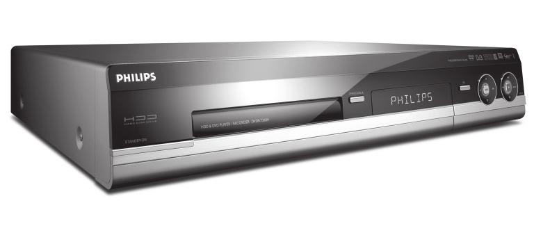 HDD & DVD Player / Recorder DVDR7260H Návod k obsluze Děkujeme vám, že jste si vybrali Philips. Potřebujete rychle pomoci?