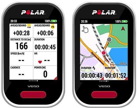 Na mapě klepněte na datové pole vlevo, kde můžete přepínat mezi těmito možnostmi: PŘED/ZA PR, PŘED/ZA KOM/QOM, ZBÝVAJÍCÍ VZDÁLENOST a TRVÁNÍ (celkový čas uplynulý v rámci segmentu).