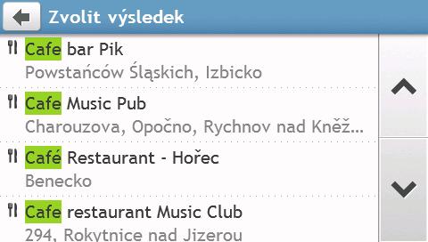 zobrazit umístění MZ (POI) na mapě klepněte na.