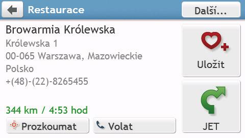klíčového slova. 1. V Hlavní nabídce klepněte na. 2. Klepněte na.