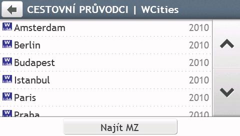 Co je Cestovní průvodce? Funkce Cestovní průvodce není k dispozici u všech modelů a je dostupná pouze ve vybraných zemích.