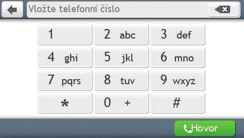 Další informace vám poskytne váš poskytovatel služeb mobilního telefonu. Jak uskutečnit volání? Funkci hands-free zařízení Mio lze nastavit na ZAPNUTO (ON) nebo VYPNUTO (OFF).
