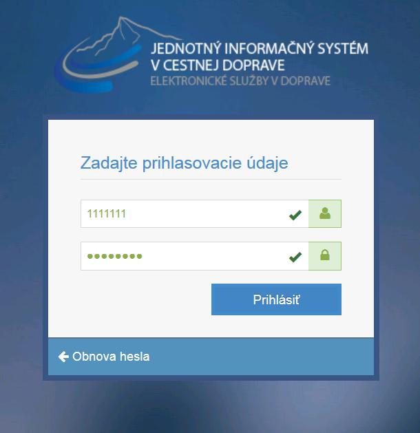 4 PRIHLÁSENIE DO APLIKÁCIE Linky na prihlásenie do aplikácie: extranet.jiscd.