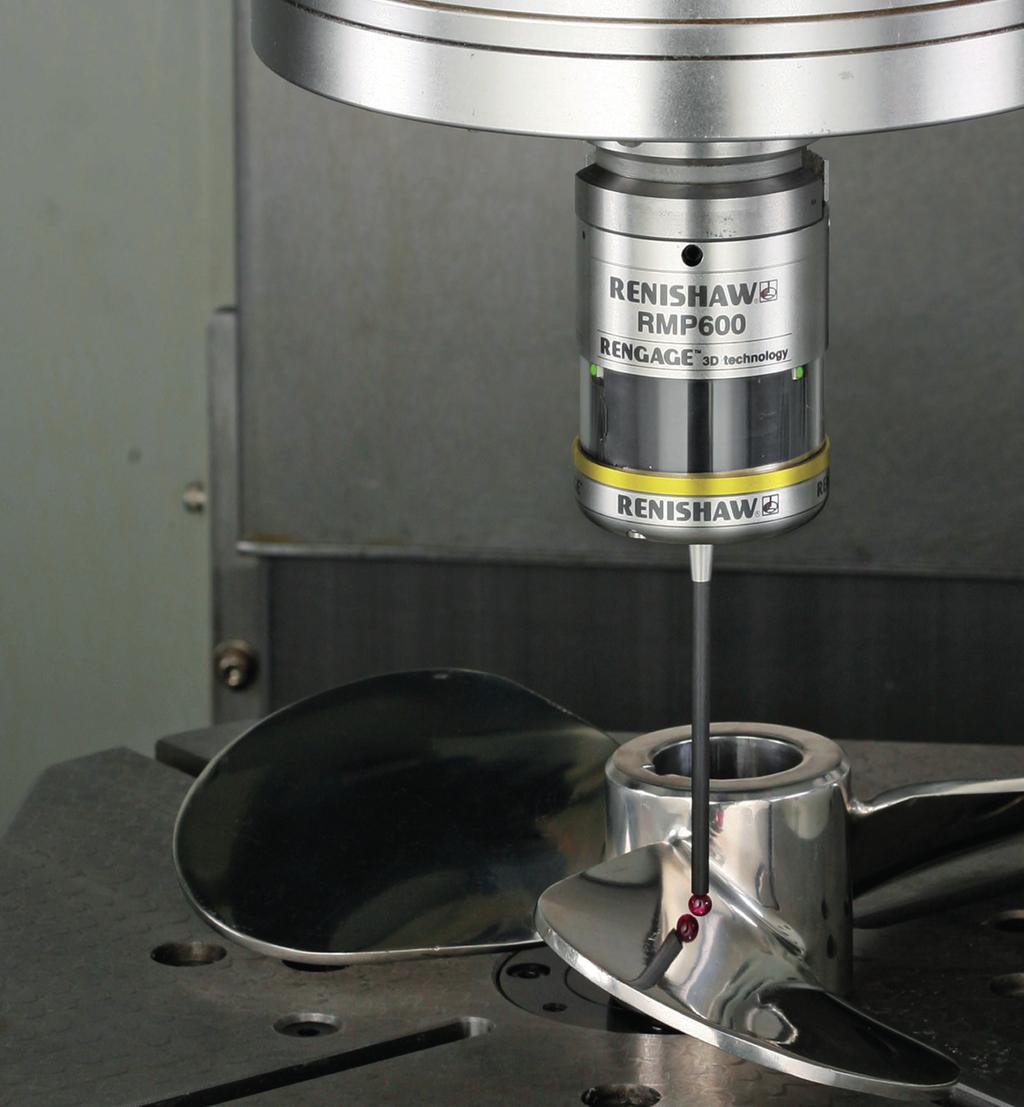 RMP600 vysoce přesná doteková sonda Nepřekonatelná přesnost a opakovatelnost měření ve 3D