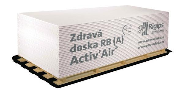 Stačí použiť zdravú sadrokartónovú dosku s technológiou Activ Air, ktorá pohlcuje nebezpečný formaldehyd z ovzdušia.