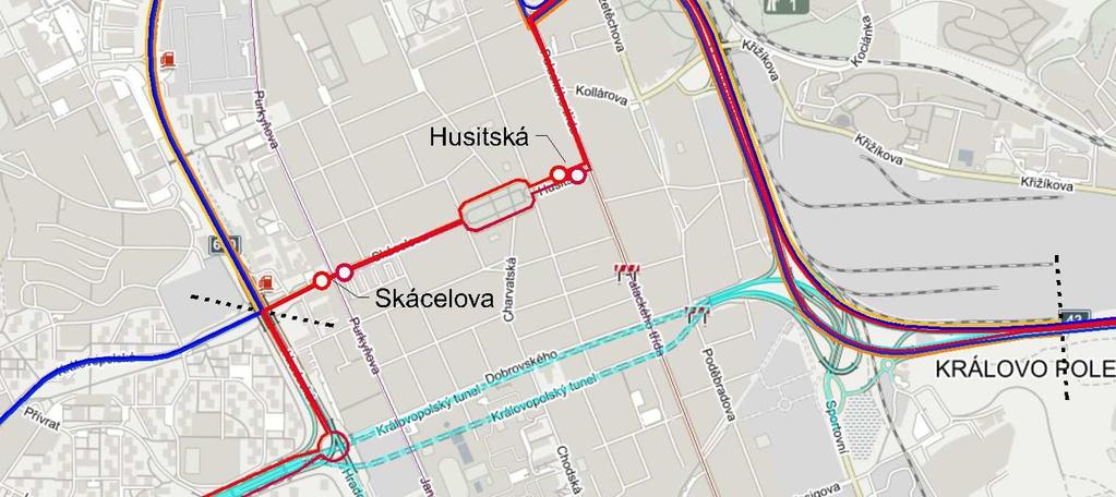 protisměrnou 84.