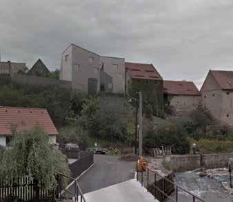 netradiční řešení rodinných domů a rodinných dvojdomků na jižních gotických