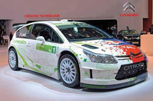 autosalon Ženeva 2009 Nové C3 Picasso bylo na stánku vidět hned v několika provedeních C4 WRC HYmotion4 Automobilový svět se už těší na dvacetikusovou limitovanou sérii Citroënu GT, kterou koncem
