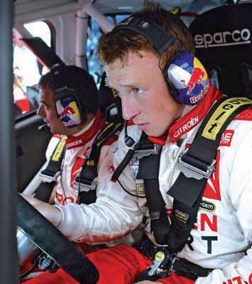 kaleidoskop sport KRIS MEEKE DO TÝMŮ SNŮ? Mladý Ir Kris Meeke, testovací jezdec Citroënu, je podle odborníků považován za možného kandidáta na místo v továrním týmu pro sezonu 2010.