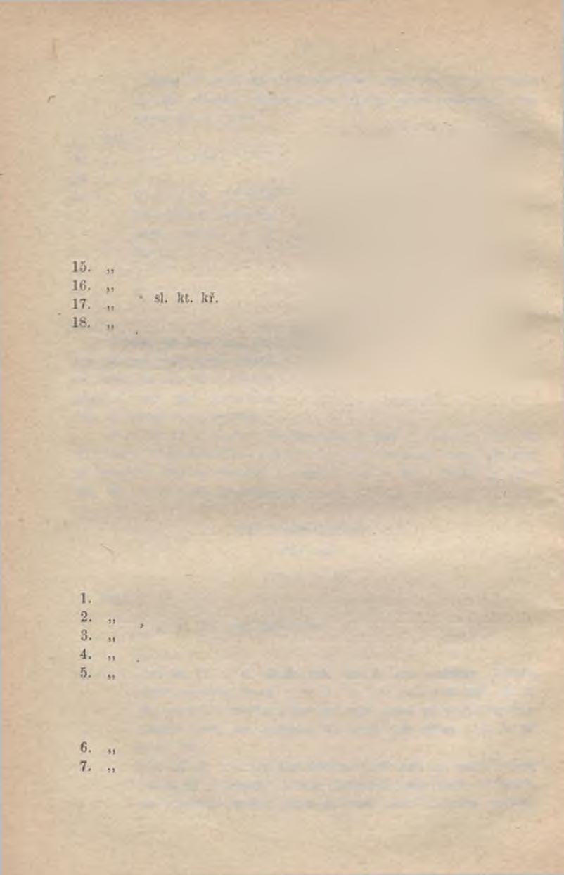18 1 lístek do tohož oka 9. k předešlému lístku. 5 si. kt. kř.