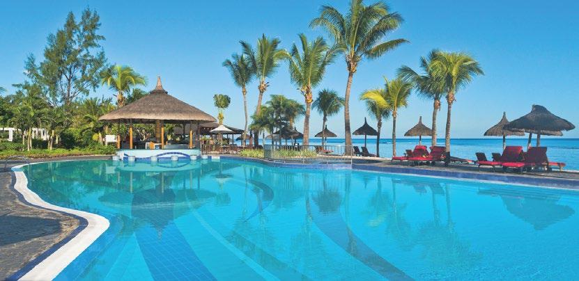 MAURICIUS Le Meridien Ile Maurice **** Resort se nachází na západním pobřeží ostrova v zátoce Pointe aux Piments.
