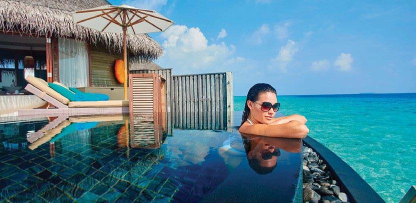 Maledivy Constance Halaveli *****/* Constance Halaveli je extra luxusní ostrovní resort, který je postavený do tvaru lodě Dhoni. Nachází se na North Ari atolu.