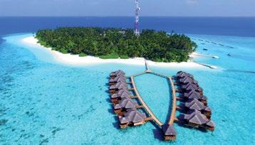 Maledivy Fihalhohi Island Resort ***/* Resort leží na jihozápadním okraji South Male atolu a je místem, které vás okouzlí přírodními krásami tropického ostrova a výhledem na Indický oceán.