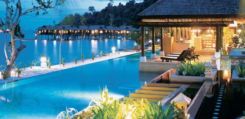 Malajsie Pangkor Laut Resort ***** Luxusní resort Pagkor Laut je posazen na stejnojmenném ostrově v západní části pevninské Malajsie.