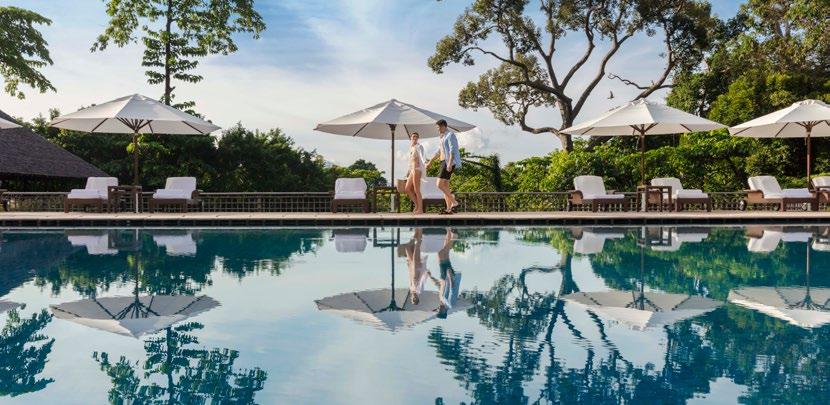 Malajsie The Datai Langkawi *****/* Golfový resort je zasazený v srdci starobylého deštného pralesa. The Datai Langkawi zapadá svým přístupem i svou přirozeností do okolního prostředí.