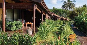 Chen Sea Resort ***** Vietnam Jeden z nejlepších resortů na ostrově Phu Quoc nás okouzlil. Jeho umístění v lehounkém svahu umožňuje výhled či částečný výhled na moře skoro všem vilám.