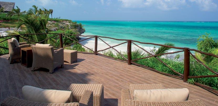 ZANZIBAR Zawadi Hotel *****/* Zawadi se nachází na panenském jihovýchodním pobřeží ostrova Zanzibar.