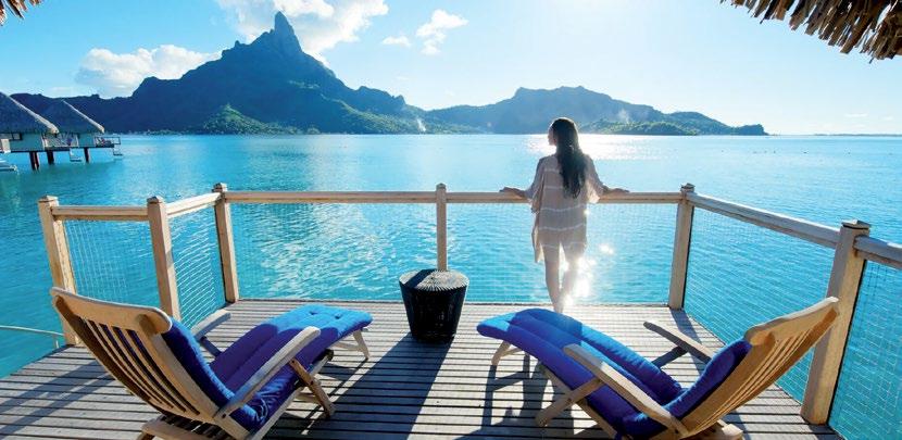 FRANCOUZSKÁ POLYNÉSIE Le Meridien Bora Bora ***** Nedávno renovovaný resort je jedním z klenotů prstence kolem ostrova Bora Bora.