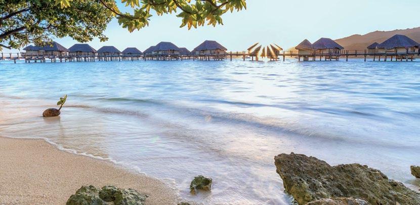 FRANCOUZSKÁ POLYNÉSIE Le Tahaa Island Resort *****/* Luxusní resort Le Tahaa Island Resort se nachází na západním prstenci atolů ostrova Tahaa.