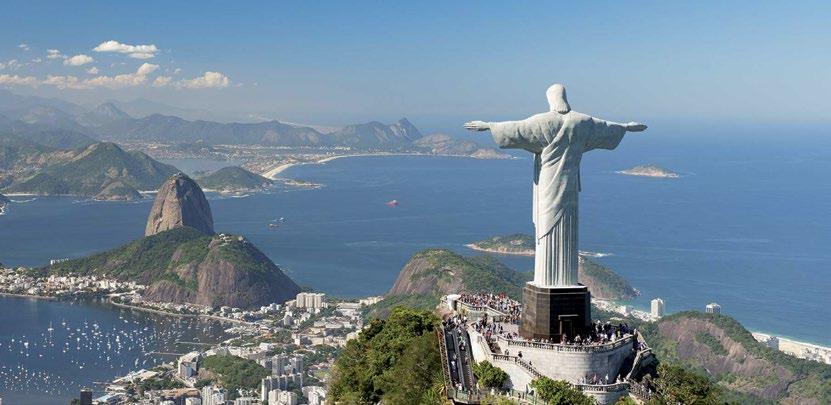 BRAZÍLIE Brazílie Největší země Latinské Ameriky láká zejména milovníky panenské přírody. Sever Brazílie pokrývá majestátní Amazonský prales a rozsáhlé zalesněné oblasti s rozmanitou faunou a flórou.