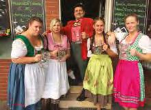 OD ZÁPADU NA VÝCHOD Oktoberfest dorazil do Újezda O zapft is! Tradičním zvoláním v bavorské němčině začal 16. září legendární mnichovský Oktoberfest.