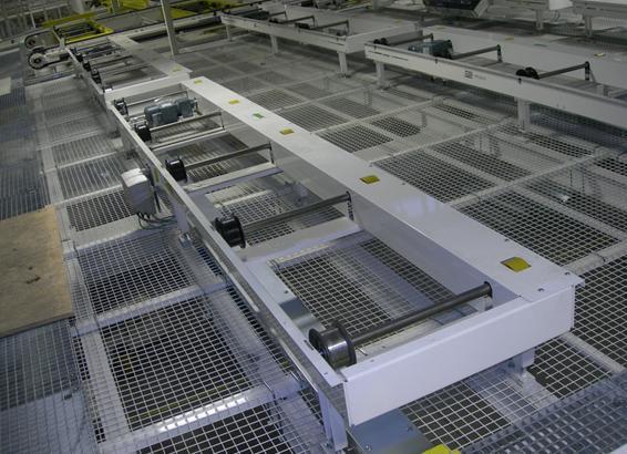 TEORETICKÝ PŘEHLED 2.2.1 VÁLEČKOVÁ TRAŤ Válečková trať je tvořena soustavou otočných válečků, na kterých spočívá dopravovaný materiál.