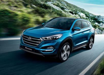 Hyundai Tucson Teď tu vládnu já Robustní a dynamický design, prostorný interiér, polohovatelná zadní sedadla Aktivní kapota, autonomní nouzové brzdění AEB, vedení vozu v pruzích LKAS Rozpoznávání