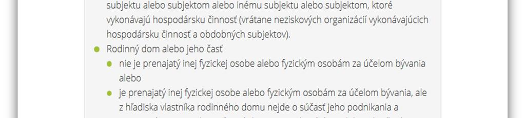 Pre pokračovanie je potrebné zaškrtnúť políčko, prostredníctvom čoho domácnosť potvrdí, že sa s podmienkami oboznámila.