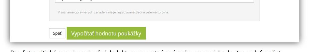 Následne je možné výberom z definovaného zoznamu vybrať výrobcu a konkrétny výrobný typ zariadenia.