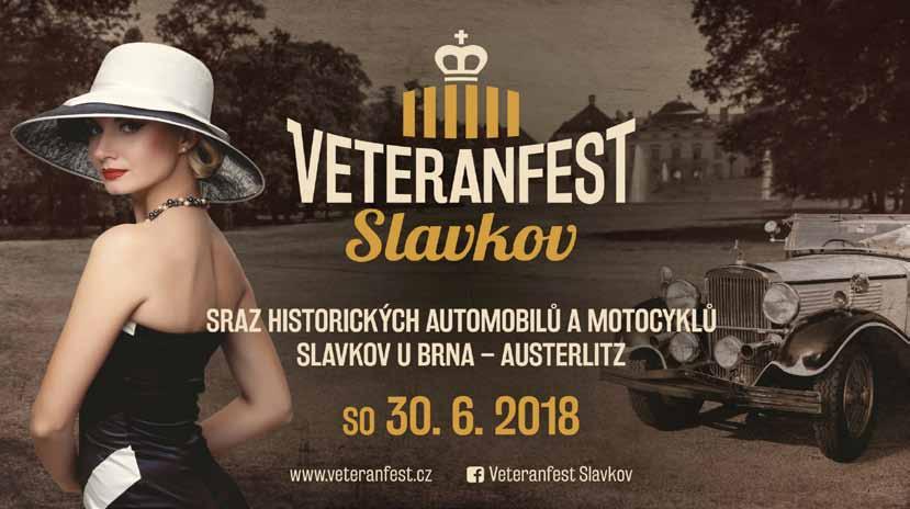 V sobotu 30. 6. se ve Slavkově u Brna koná tradiční a pravděpodobně v ČR největší sraz majitelů veteránů - motocyklů a automobilů. Z Brna využijte linky S6/R56.