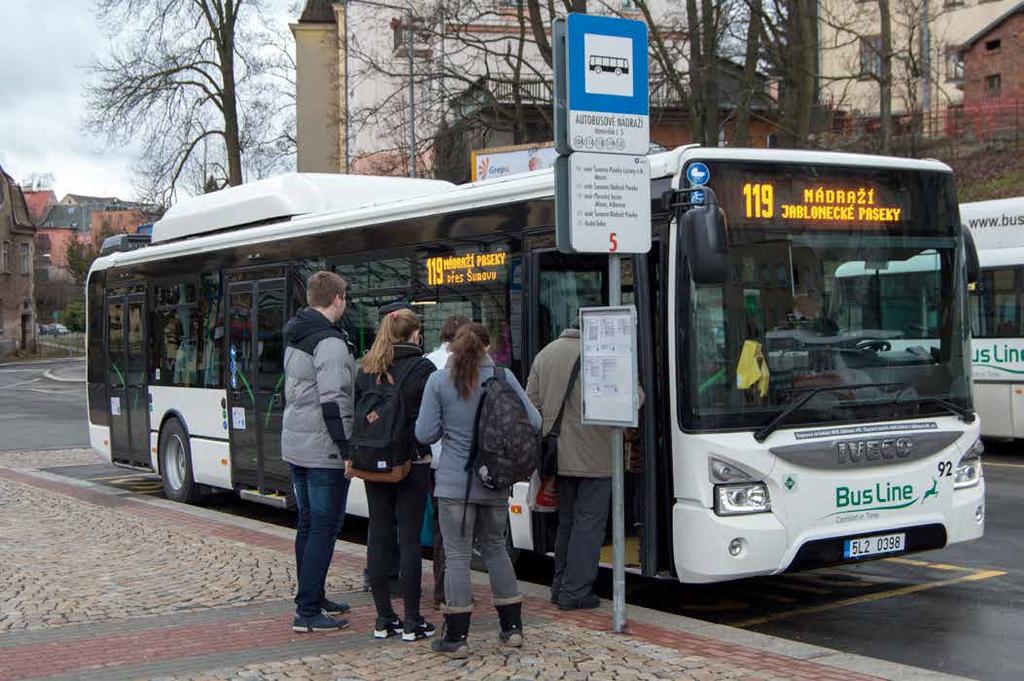 autobusy na cng BusLine si zakládá na ekologičnosti