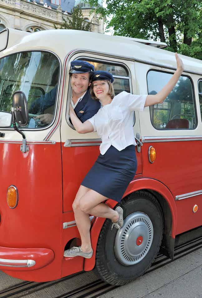 historické autobusy V roce 2016 byli autobusoví veteráni k vidění na následujících akcích: Muzejní noc pod Ještědem v Liberci a Jablonci nad Nisou Dny evropského dědictví v Jablonci nad Nisou Den