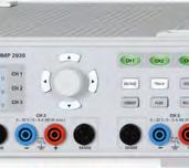 Sériové a paralelní operace (tracking I / U) RS-232 / USB rozhraní v základním vybavení GPIB, LAN rozhraní na