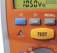 (test vyhověl / nevyhověl) Měření odporu v rozsahu 0,01 Ω ~ 40 kω Včetně sondy s dálkovým ovládáním, test.